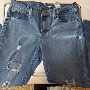 Levi's Blue Boyfriend Jeans